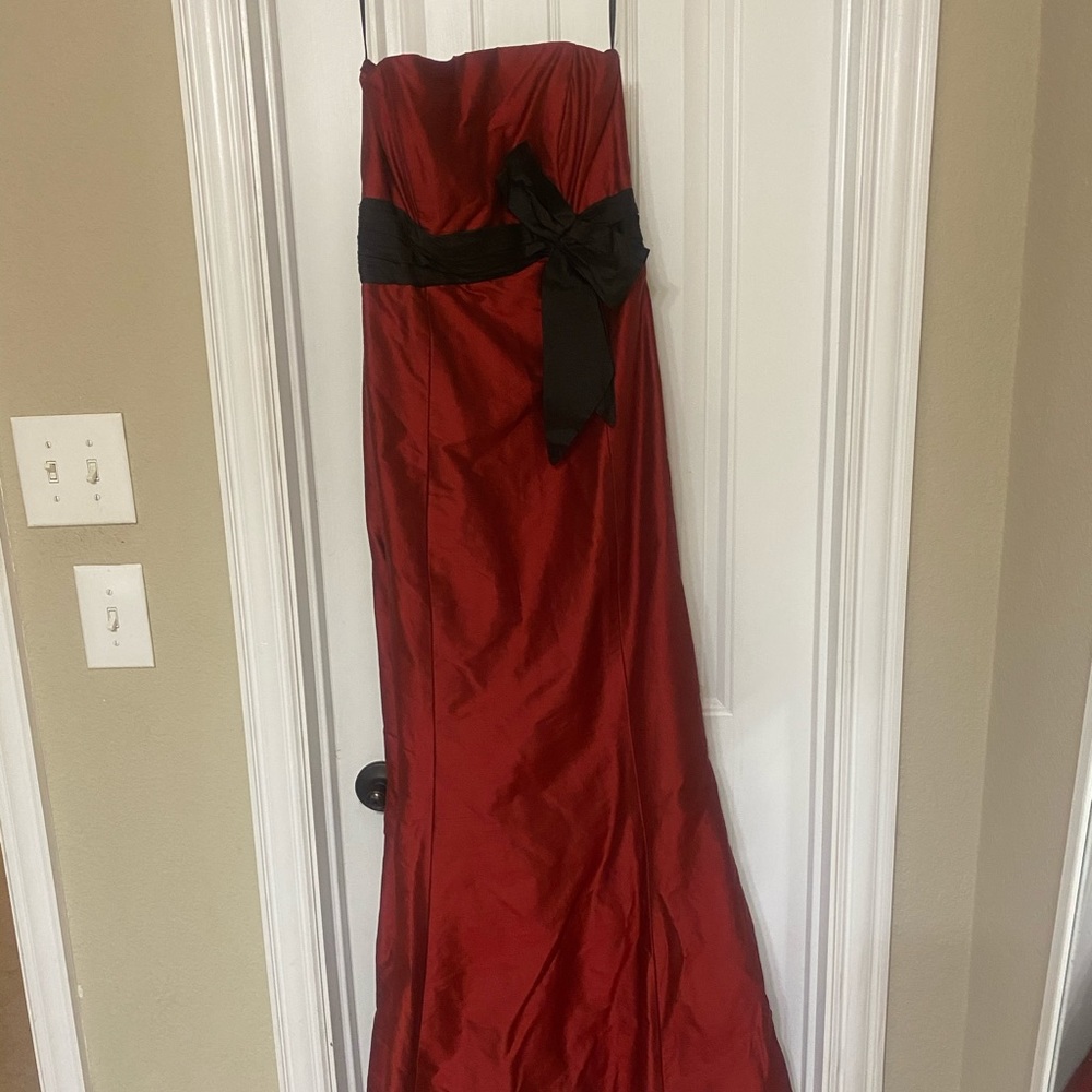 Beautiful red floor length dress, 10